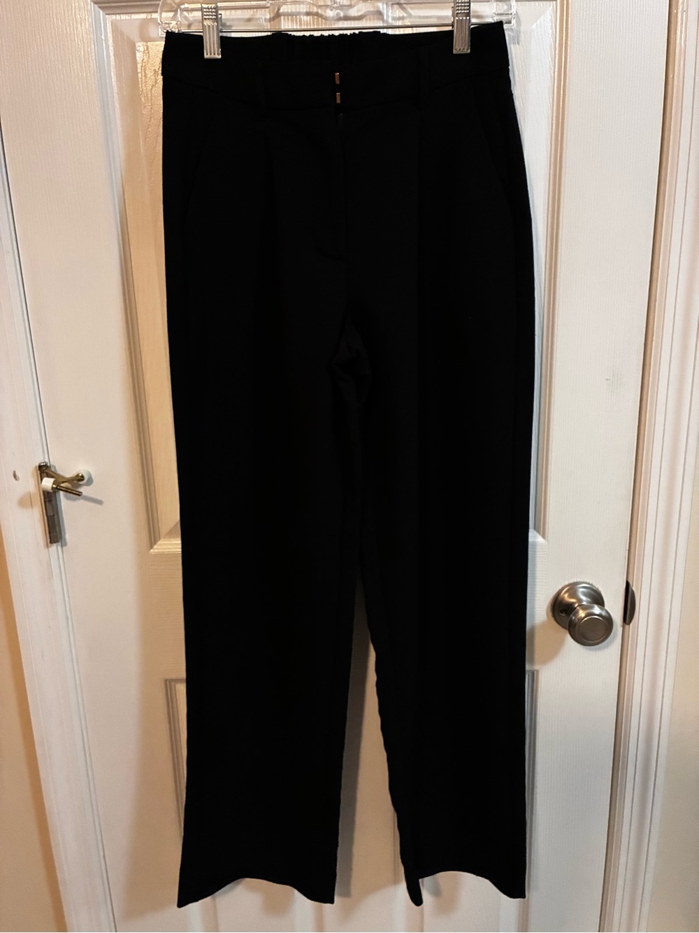 Old Navy Black Wide-Leg Dress Pants